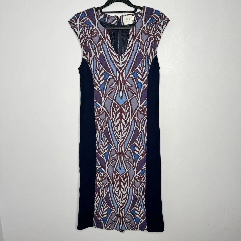 HD in Paris Elegant Blue and White Dress